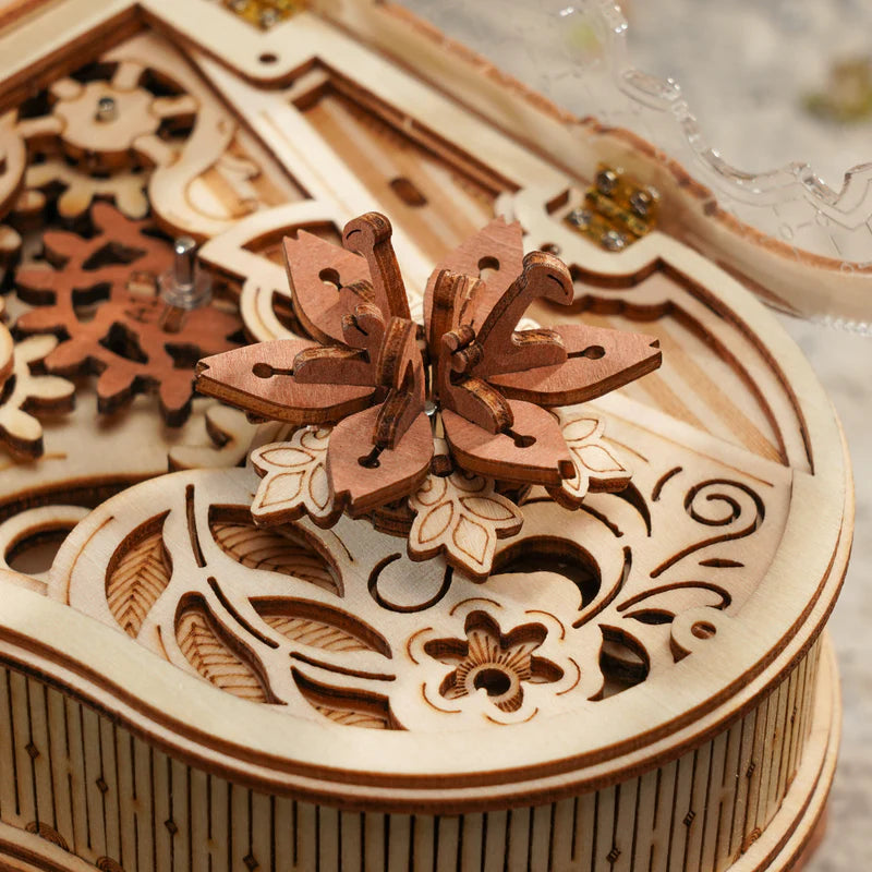 Magisches Musik-Piano 3D Puzzle mit Zahnrädern & Melodie