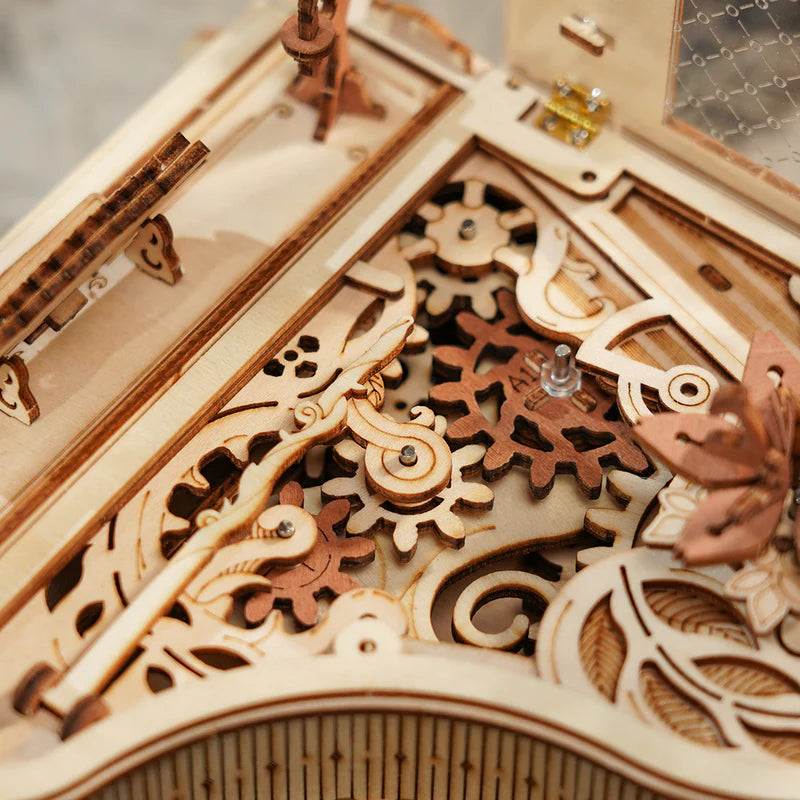Magisches Musik-Piano 3D Puzzle mit Zahnrädern & Melodie